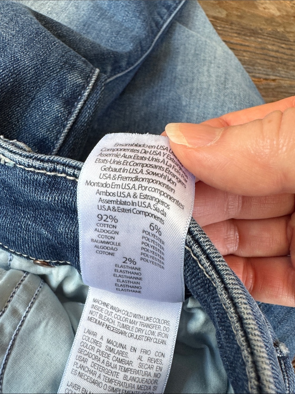 Mother jeans The Looker ankle fray skinny stretch jeans Size 27 - Picture 7 of 9